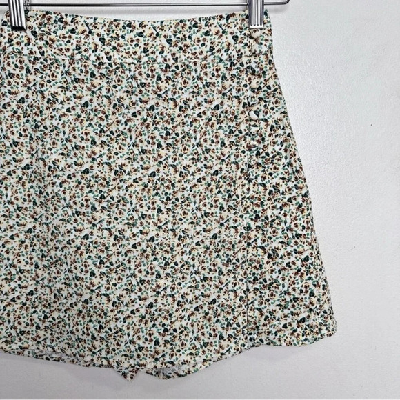 Zara Womens Xsmall Floral Ditsy Skort - Picture 4 of 11